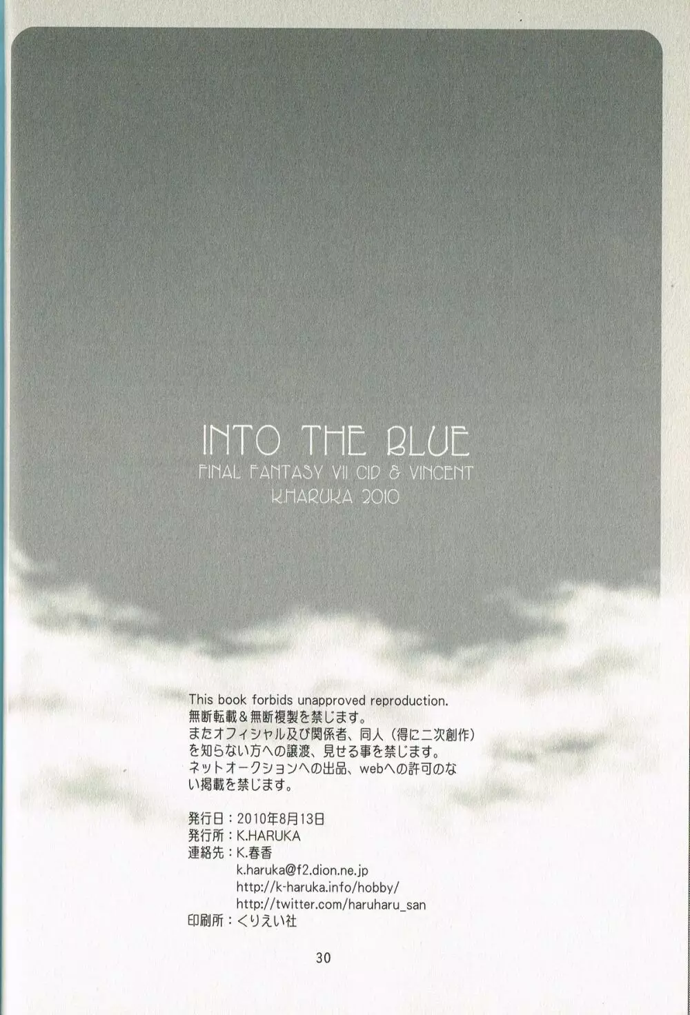 INTO THE BLUE 29ページ