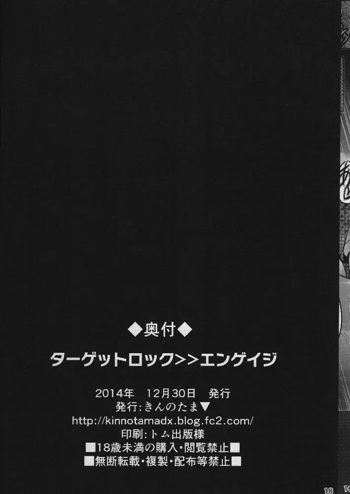 ターゲットロック＞＞エンゲイジ 17ページ