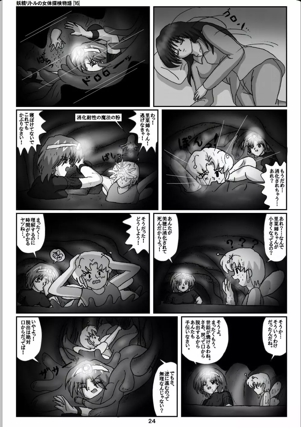 妖精リトルの女体探検物語 16 24ページ