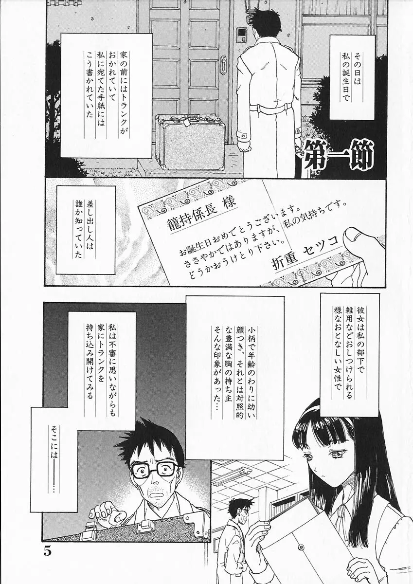 折リ畳ミ式肉人形日記 7ページ