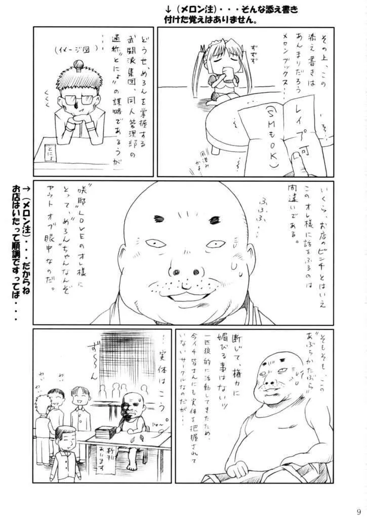 Sakuya Youkaiden: Melon-chan no Gyakushou 8ページ
