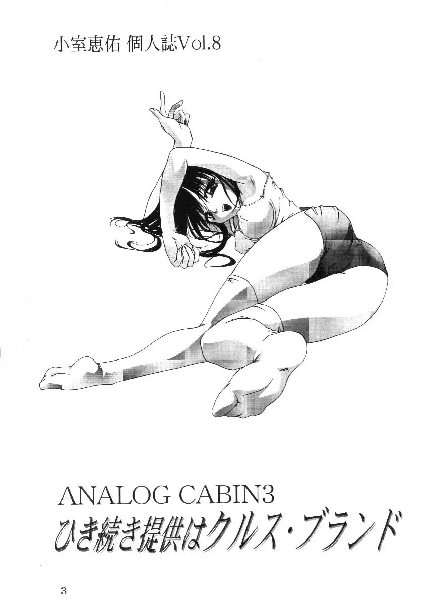 ANALOG CABIN3 ひき続き提供は クルス・ブランド 2ページ