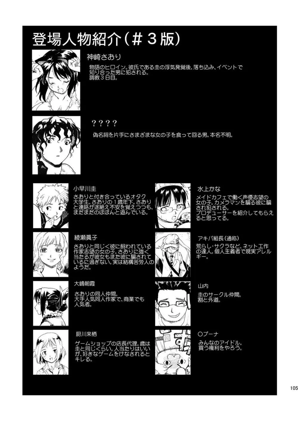 憧れの女 ―秘密の一週間― #1-3 105ページ