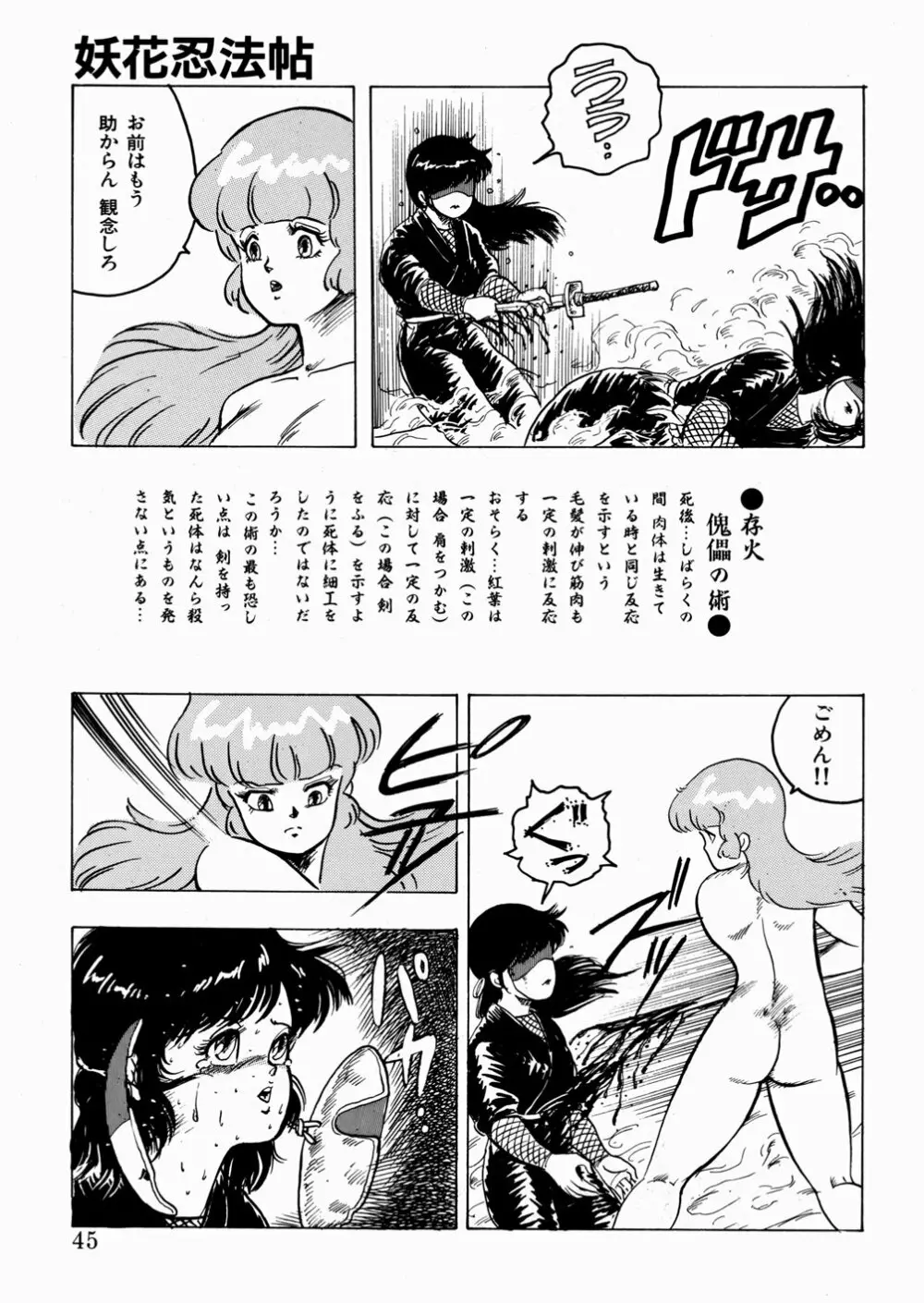妖花忍法帖・天之巻 46ページ